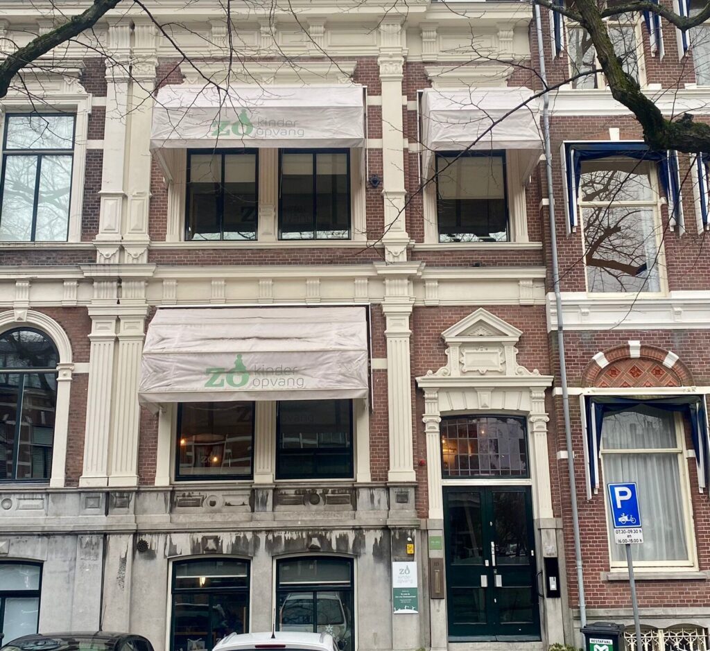 De voorkant van het pand van Zo aan de Jan van Nassaustraat in Benoordenhout