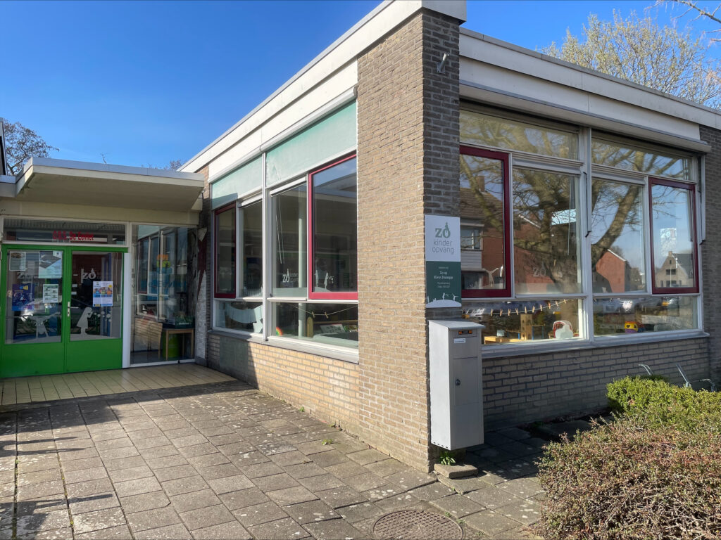 Pand van Zo op Klein Duimpje peuteropvang in Poortvliet