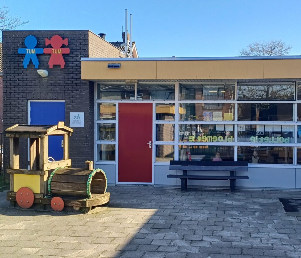 Het pand van Zo op Tum Tum peuteropvang in Sint-Philipsland