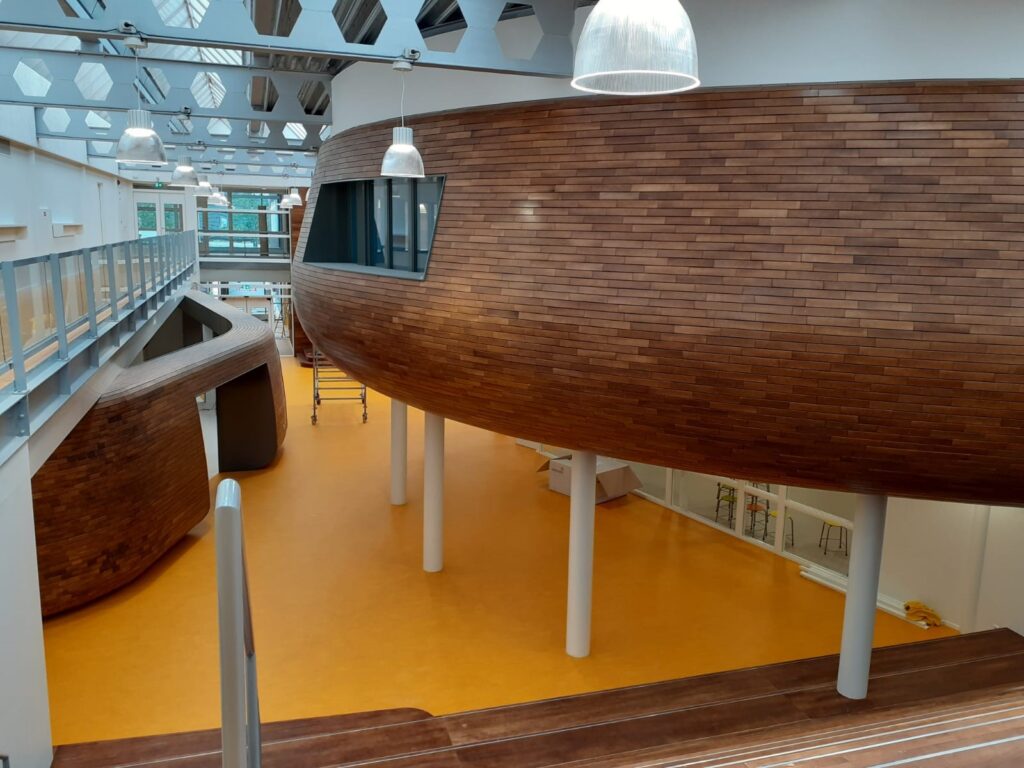 aula van de brede school in Tholen