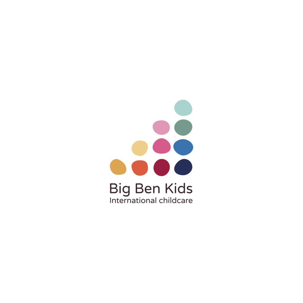 Het logo van het internationale kinderopvang label Big Ben Kids